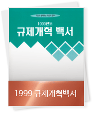 1999 규제개혁백서